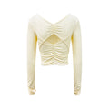 Yoga Wear for Women Summer Cross-Border New Style Cut Out Beautiful Back Sports T-Shirt Tops Sports Outdoor Fitness Long-Sleeved Blouses