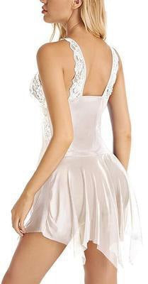 Foreign trade supply new European and American explosions lace mesh sexy pajamas sexy underwear suspenders skirt factory direct sales