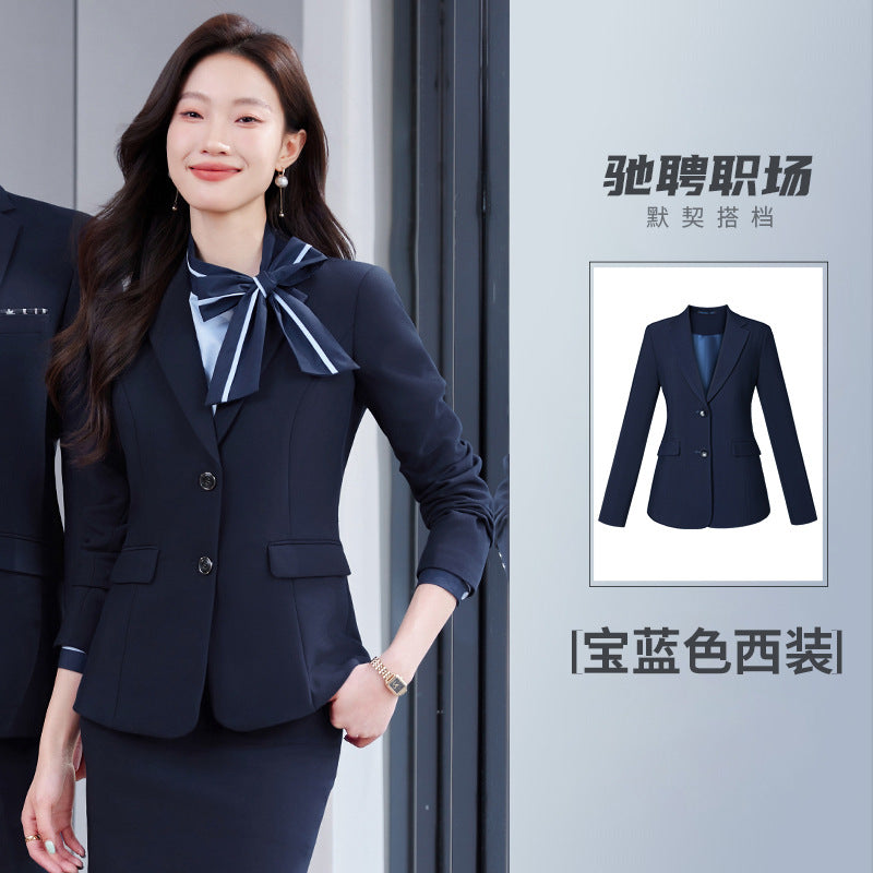 Toni Suit Self-Designed Factory Professional Attire Men's and Women's Suits Professional Attire Temperament Formal Wear Cross-Border Formal Wear Wholesale Dropshipping