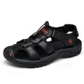 Cross-Border Large Size Sandals Men's Summer New Casual Toe-Cap Sandals Men's Outdoor Non-Slip Beach Shoes Size 48