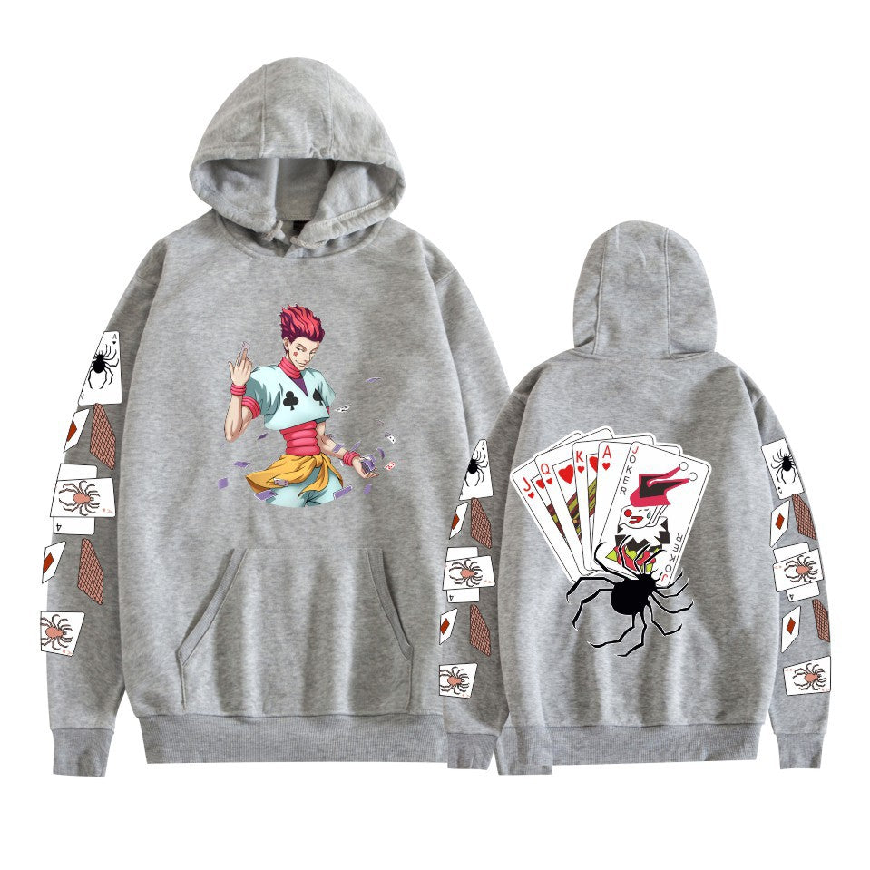Sun Man Cartoon Animation Series Surrounding hoodie with Hoodies and Ghost Extermination Blade Full-time Hunter Loose Cross-border hoodie