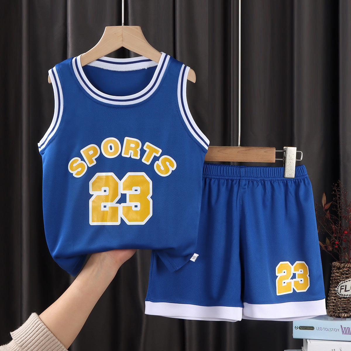 Children's Suit Category a New Basketball Suit Big Children's Sports Suit Basketball Vest Children's Clothing Sportswear Dropshipping