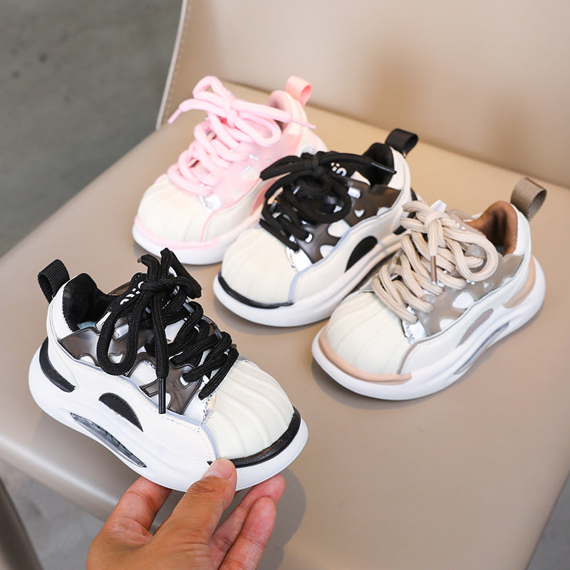 Boys' Sneakers, Soft-Soled Kidsren's Sports Shoes, Spring and Autum New Kidsren's Sports Shoes, Lightweight and Versatile Girls' Casual Shoes