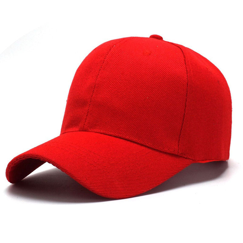 Fashion Trendy Hats for Men Korean Style Solid Color Baseball Cap Versatile Sun Protection Summer Women's Sun Hat Casual Baseball Cap Trendy
