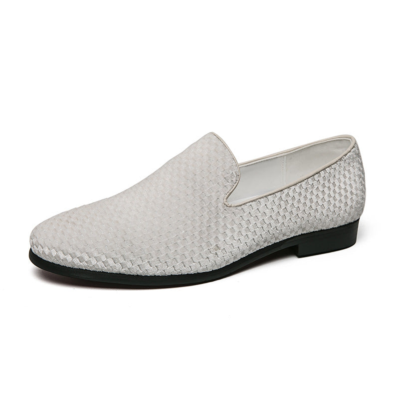 Leather2025 Spring and Summer New Style Loafers Men's Shoes Large Size Shoes 38-47 Size Leather Shoes Men's Slip-On Business Men's Shoes