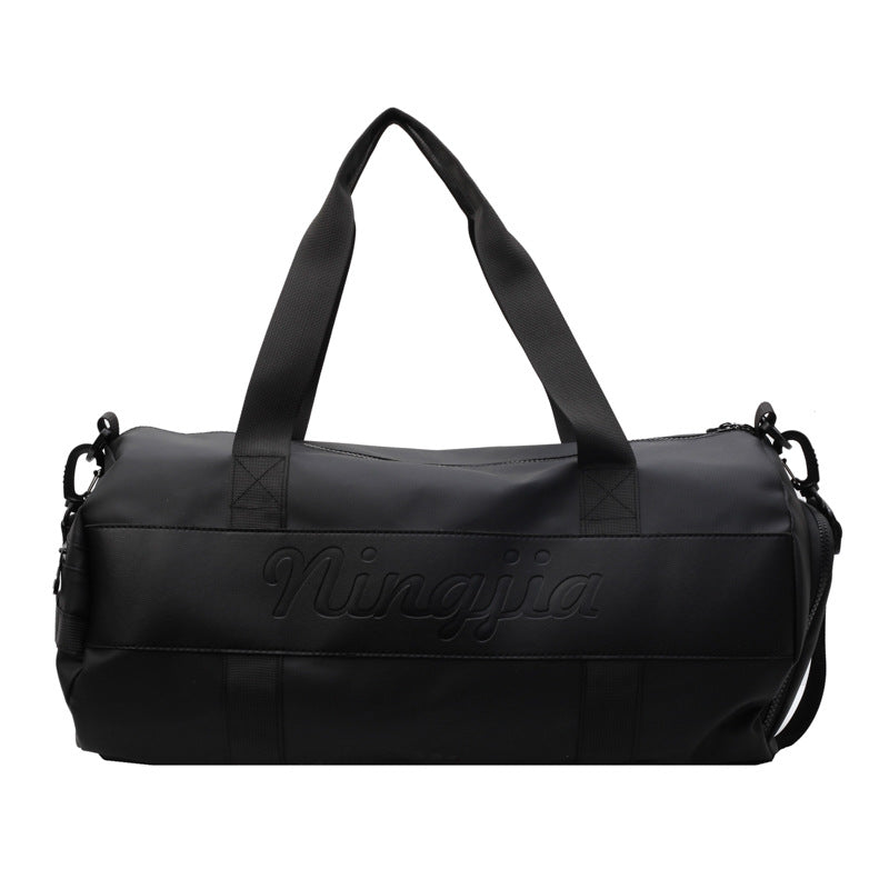 Large Capacity Sports Fitness Bag Men's Lightweight Portable Yoga Bag Sports Training Crossbody Bag Fashionable Short Distance Travel Bag