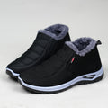 Winter New Cotton Boots Thickened Warm Boots Waterproof Non-slip Snow Boots for Men and Women Middle-aged Old Beijing Cotton Boots