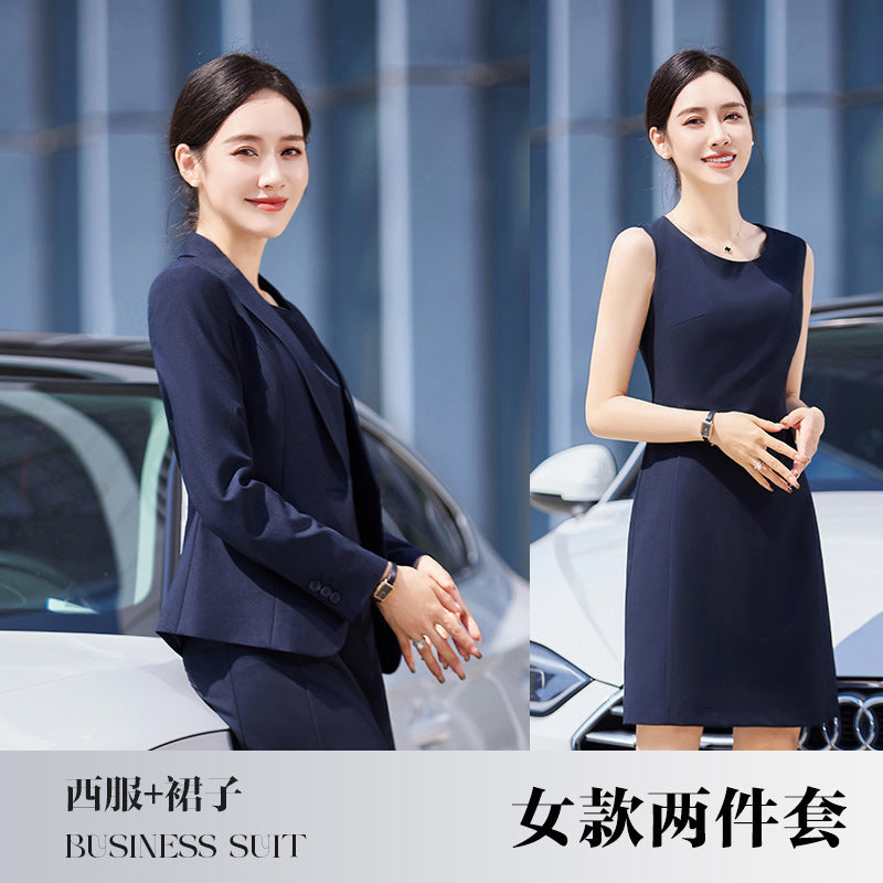 [Fashion Suit] Men and women sell formal business suits formal suits Slim fit business suits 4S shop overalls suits