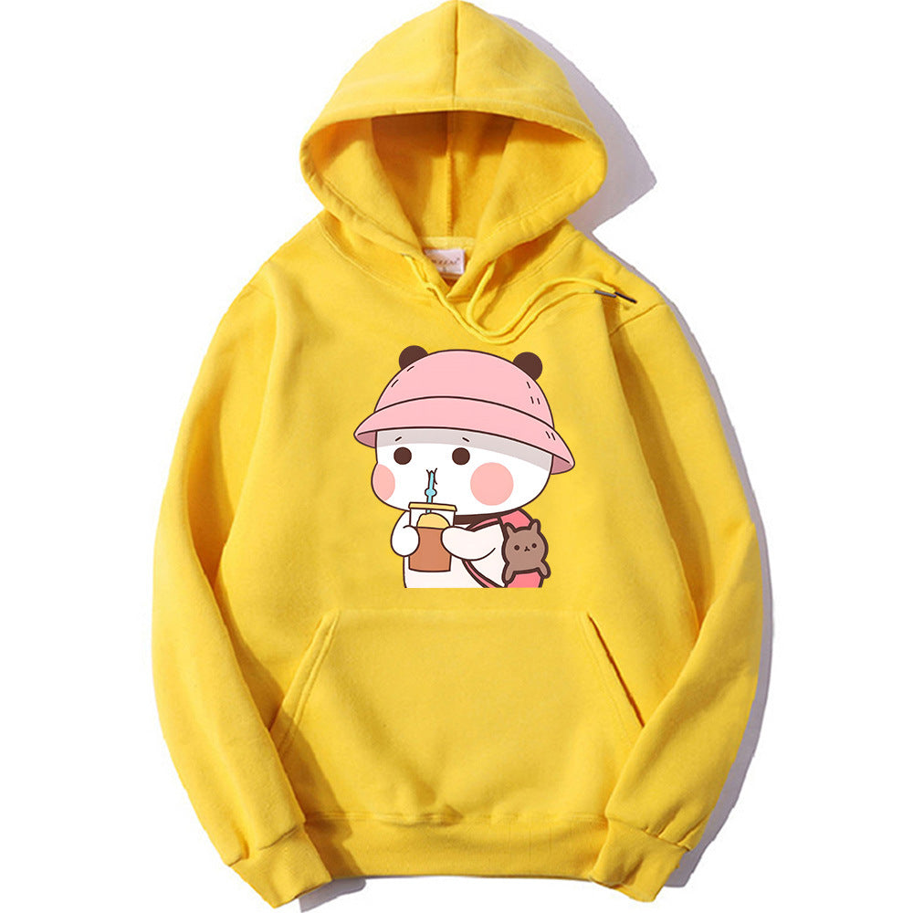 Bubu and Dudu Cute Cartoon Hoodies Graphic Sweatshirts Winter