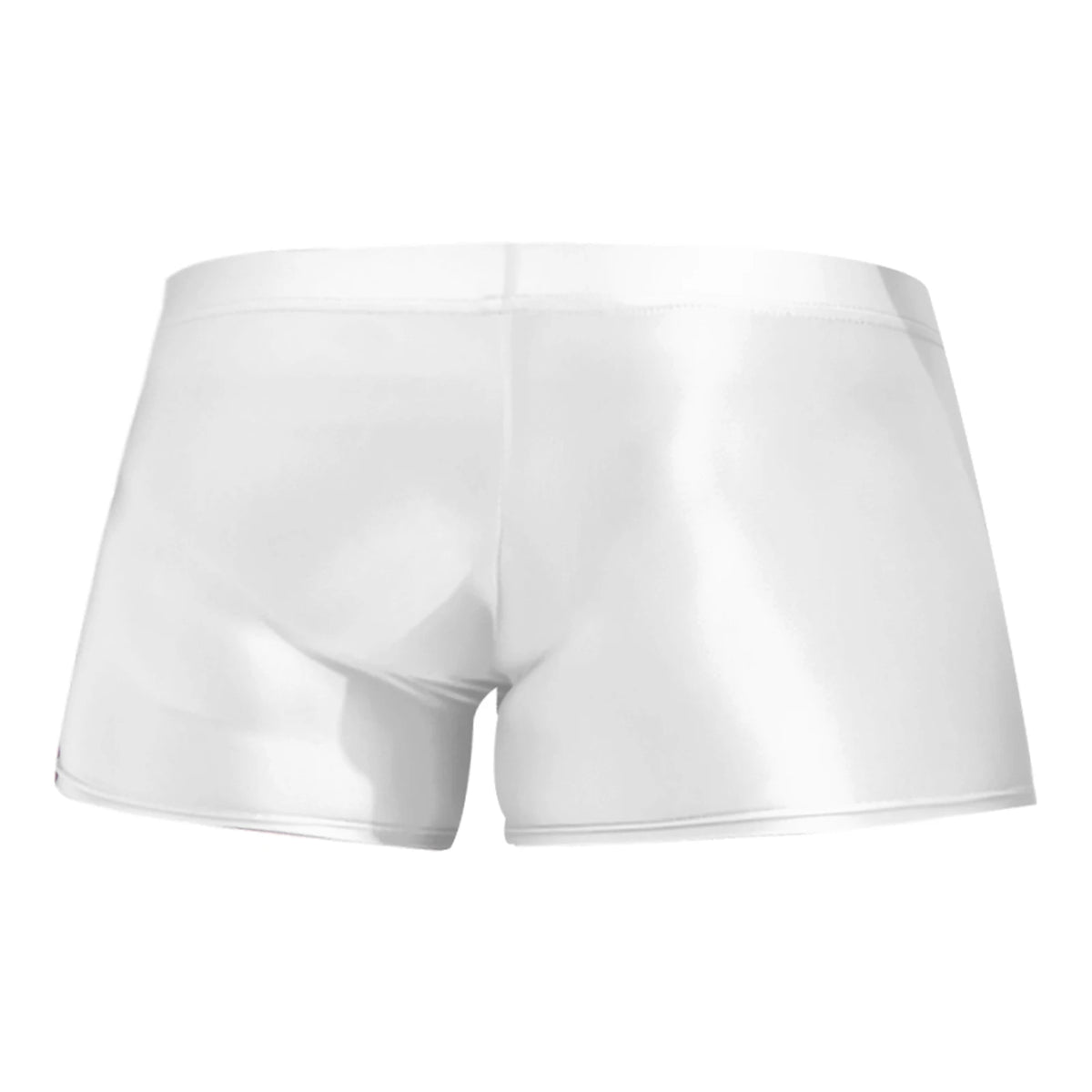 Swimwear for Men Low Rise Glossy Trunks Solid Color Boxers Shorts Homme Bathing Bottom Underpants Male Swimming Briefs Underwear