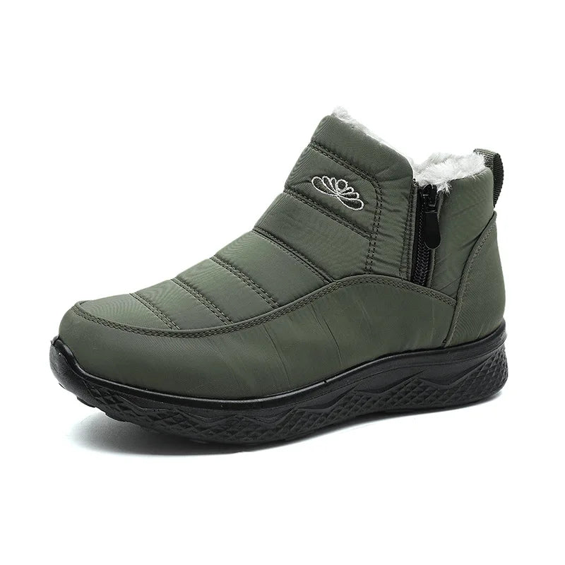 ТуфлиFashion Versatile Women Shoes Winter New Snow Boots Anti Slip Warm Women's Short Boots Comfort Simple Women's Cotton Shoes