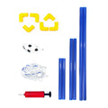 1Set Little Kids Indoor/Outdoor Durable Football Play Kit Premium Portable Soccer Goal Set Endless Hours of Fun and Playing Time