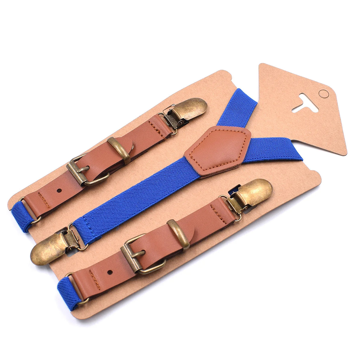 Suspenders for Boys Girls 2cm Y-back 3 Clips Adjustable Elastic Trouser Braces Suspenders Belt for Kids Fashion Accessories