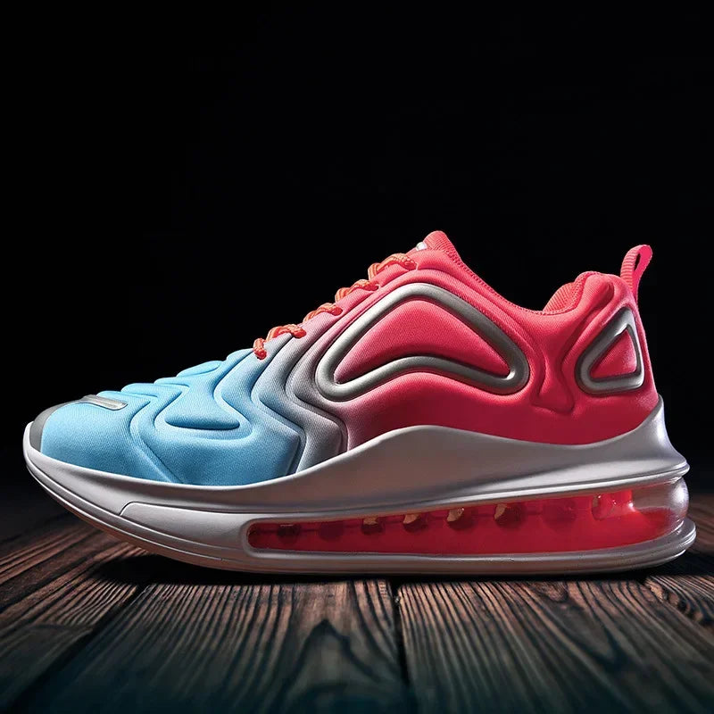 2025 New Women's Low-Top Running Shoes Fashionable Casual Sports Sneakers Large Size Couples Shoes Air Cushion Mesh Upgraded