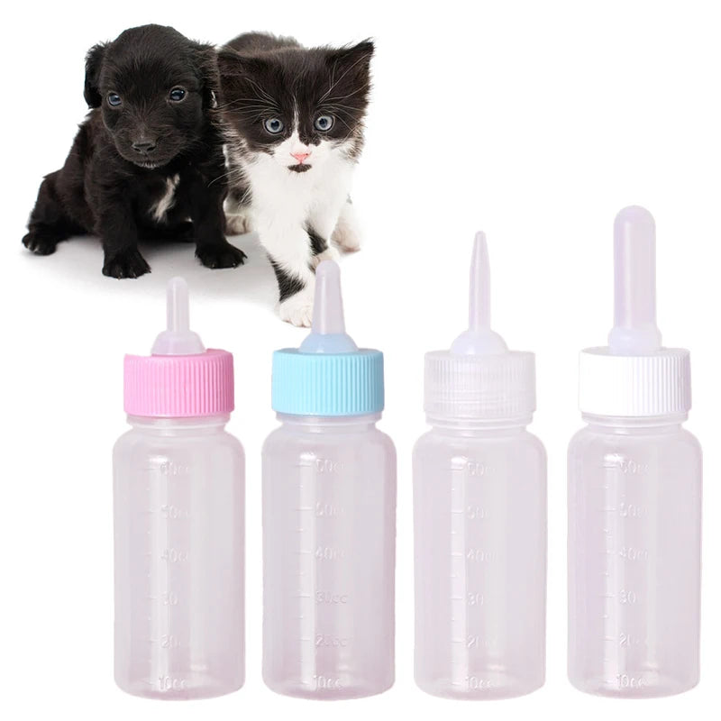 30ml Pet Feeding Bottle Single Dog and Cat Feeding Bottle Newborn Puppy Cat Feeding Bottle Pet Silicone Feeding Bottle