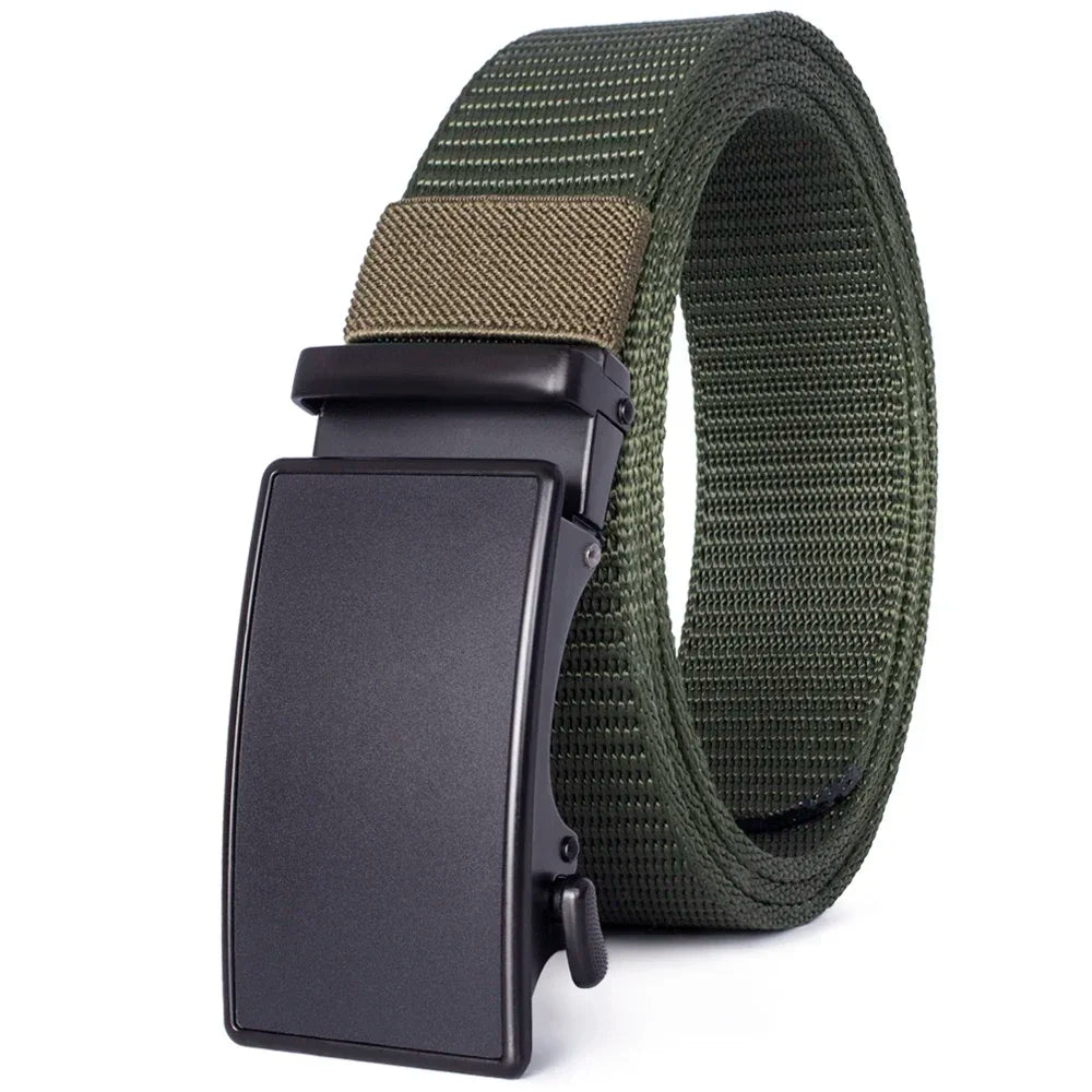 Men Belt Nylon Breathable Belts For Men Leather Belt Cowboy Designer Outdoor Tactical Belt Military Gifts Women Automatic Buckle