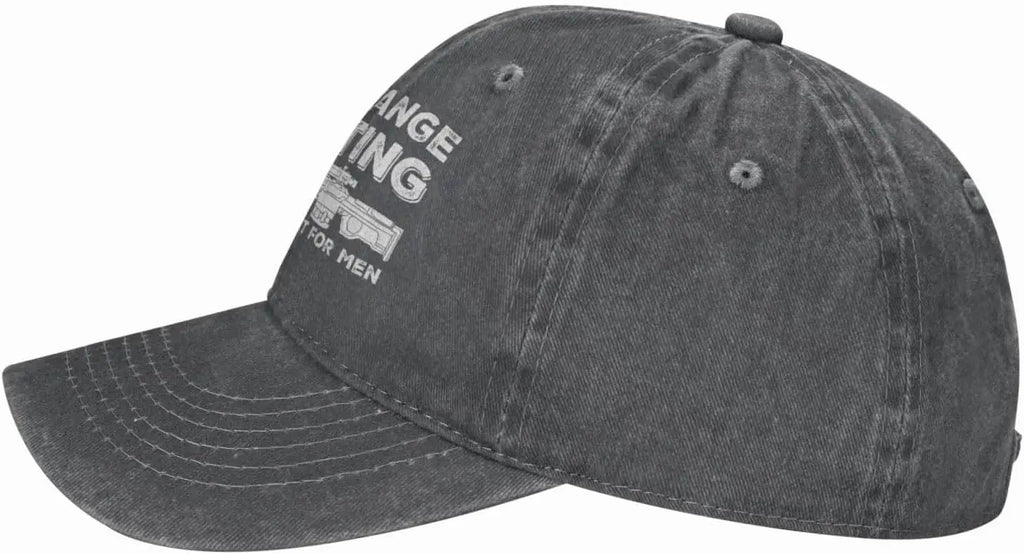 Funny Hat Long Ranges Shooting It's Like Golf But for Men Hat Men Dad Hats Cool Caps