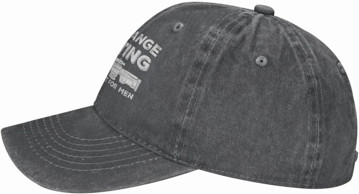 Funny Hat Long Ranges Shooting It's Like Golf But for Men Hat Men Dad Hats Cool Caps