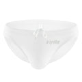 Mens Swimwear Briefs Low-rise Drawstring Beach Undederwear Quick-drying Bathing Shorts Solid Color Swimsuit Man Sexy Beachwear