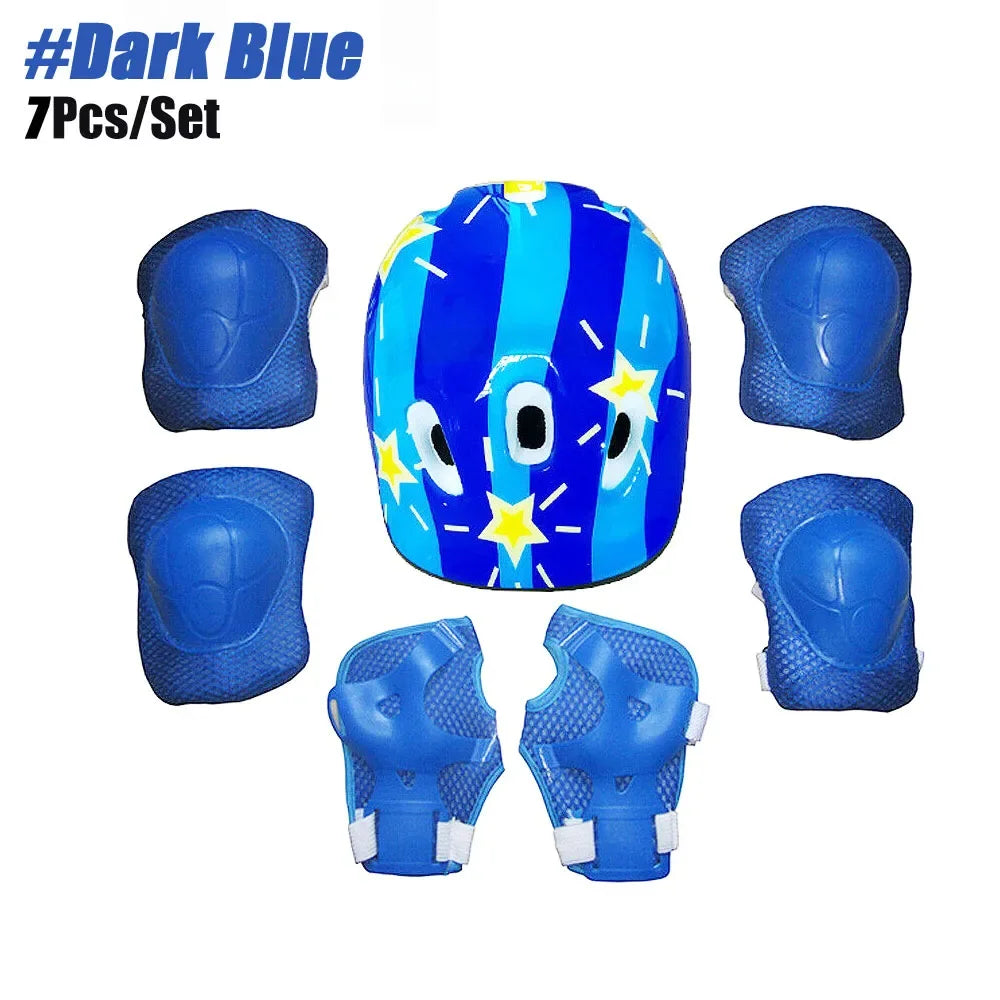 Kids Knee Pads and Elbow Pads Guards Protective Gear Set Safety Gear for Roller Skates Cycling Bike Skateboard Sports
