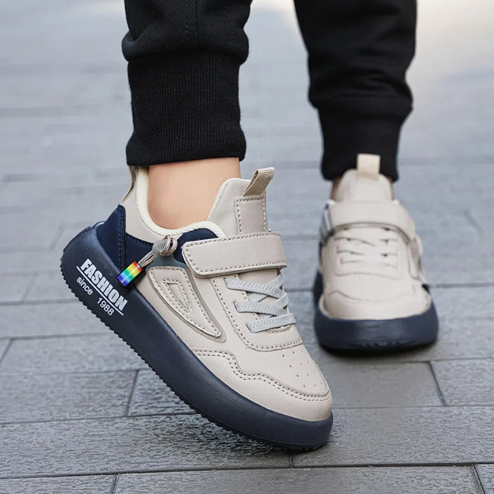 Kids' Sports Shoes Breathable Comfortable Skateboarding Shoes with Non-Slip Sole for Active Play Children's Casual Sneakers