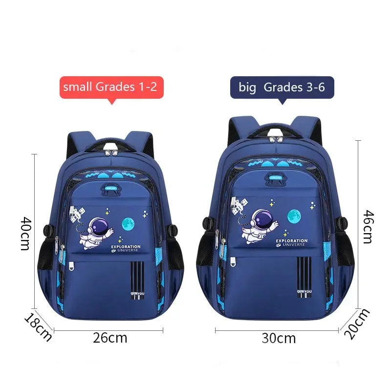 Kids Backpack High quality Children School Bags For Boys Astronaut School Backpack Waterproof Primary Book Bag Mochila Infantil