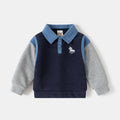 Toddler Boys Polo Sweatshirts Kids Tops Long Sleeve Tops Children's Clothes