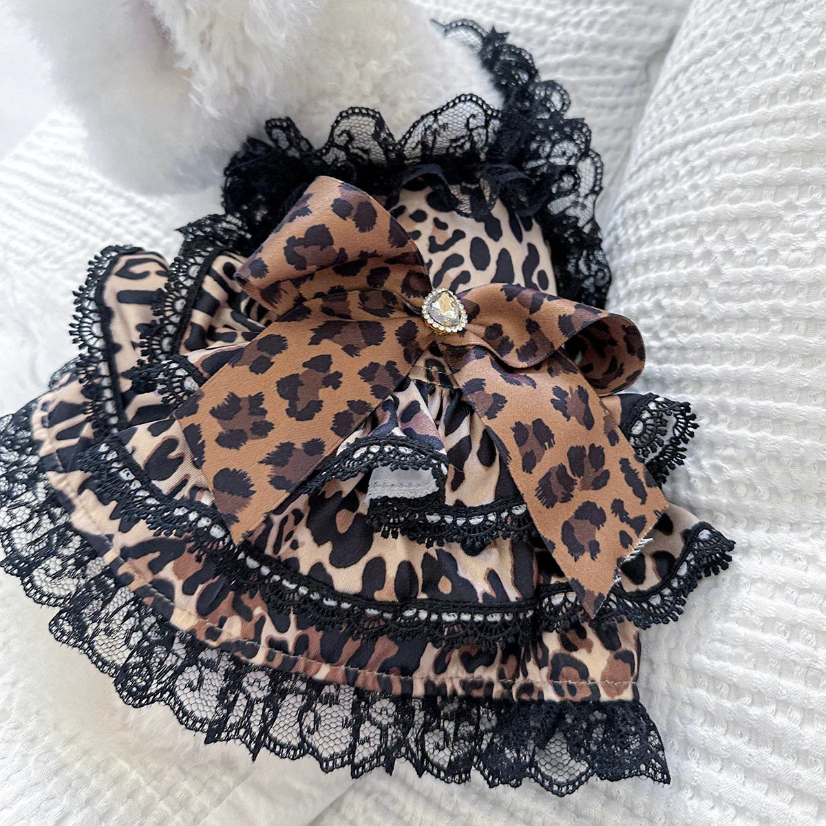 Leopard Clothes For Puppies Clothing For Dog And Cat Small Breed Dress Chihuahua Yorkshire Pet Animal Female Summer Doggie Wear
