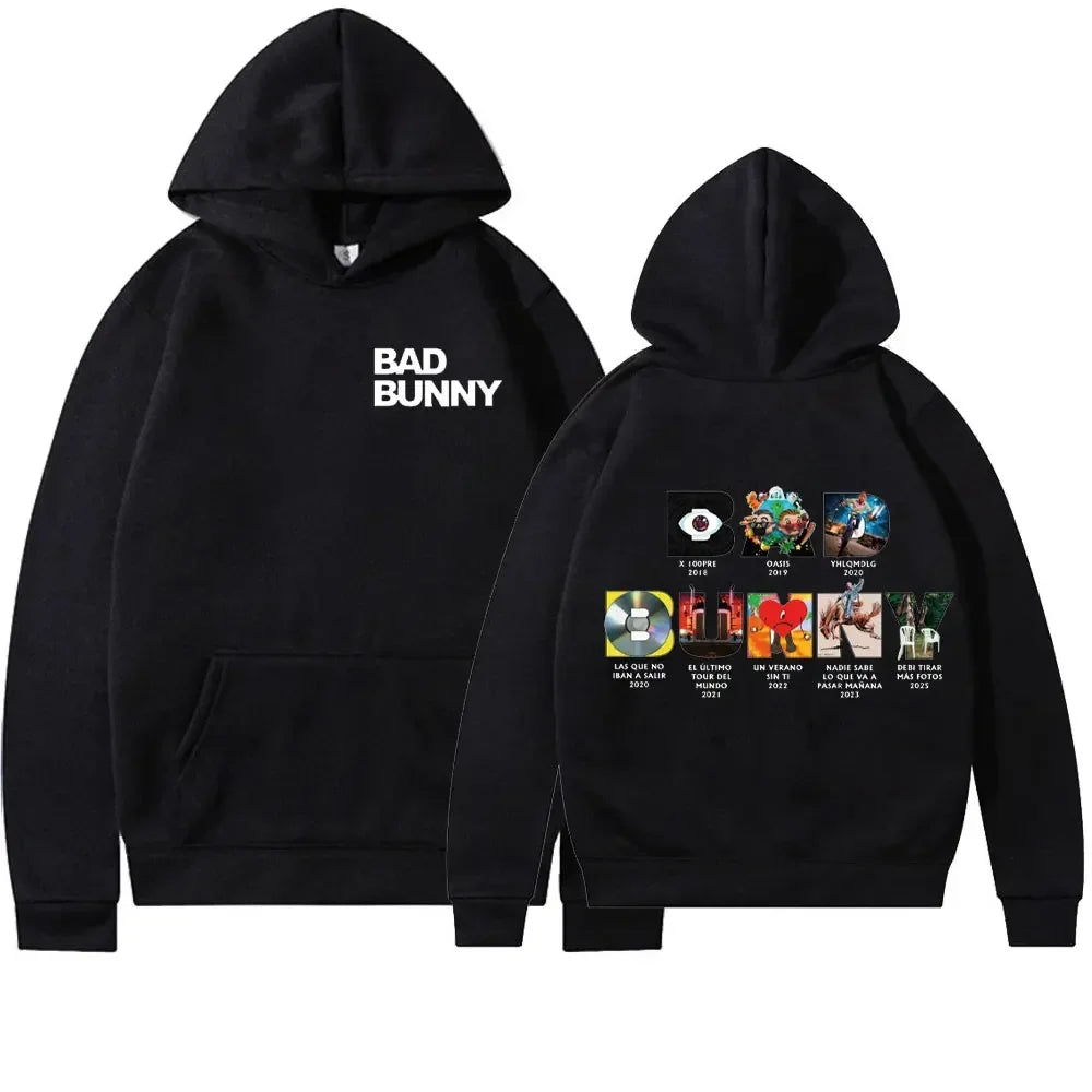 DTMF Bad Bunny Album Hoodie Men Women Oversized Pullover Hoody Sweater New in 2025 Long Sleeve Fashion Casual Sweatshirt Unisex