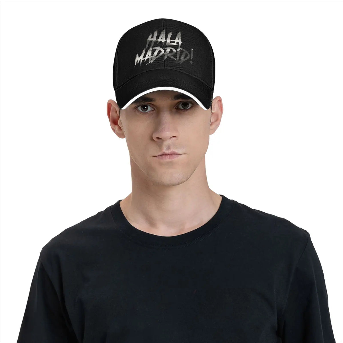 Hala Madrid Print Baseball Cap Gentleman Hat Fun Hats Sun Cap Anime Men's Baseball Women's Adjustable Snapback Hat Golf Hats