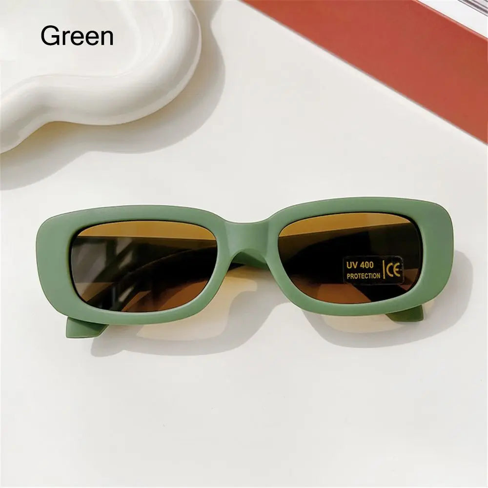 Kids Sunglasses Boy Girls Small Square Frame Sun Glasses Children Baby Stylish Matte Rectangle Goggles UV400 Eyewear Shades 2024