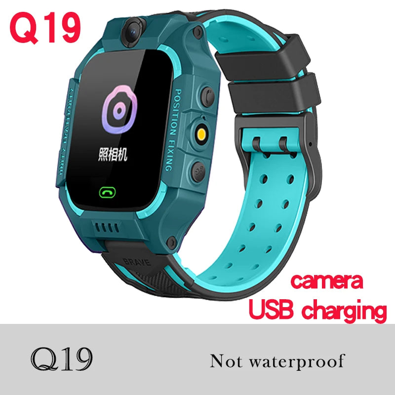2025 Kids Smart Watch Waterproof SOS Antil-Lost Phone Watch SIM Card Location Tracker Child Smartwatch Kids Gift For IOS Android