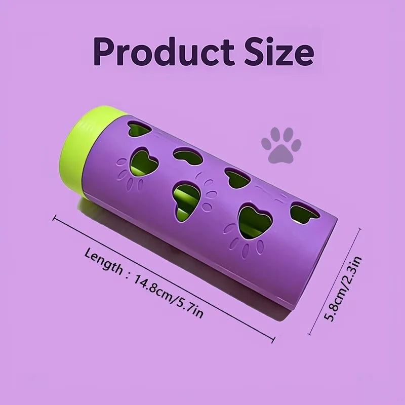 Pet Slow Feeder Treat Dispenser Interactive Detachable Bite Resistant Chew Toy for Dogs Cats Indoor Outdoor Mental Stimulation
