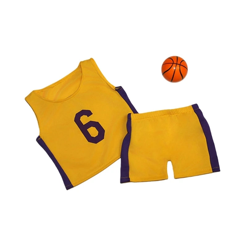 Baby Photography Costume Basketball Clothing Outfit Newborn Photography Props for 0-2 Month Boy Girl Photo Clothes 15UB