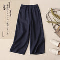 Fashionable Retro Linen Top And Pants Set for Women High End Cotton Linen Two Piece Suit Summer New Arrival Elegant Momwear