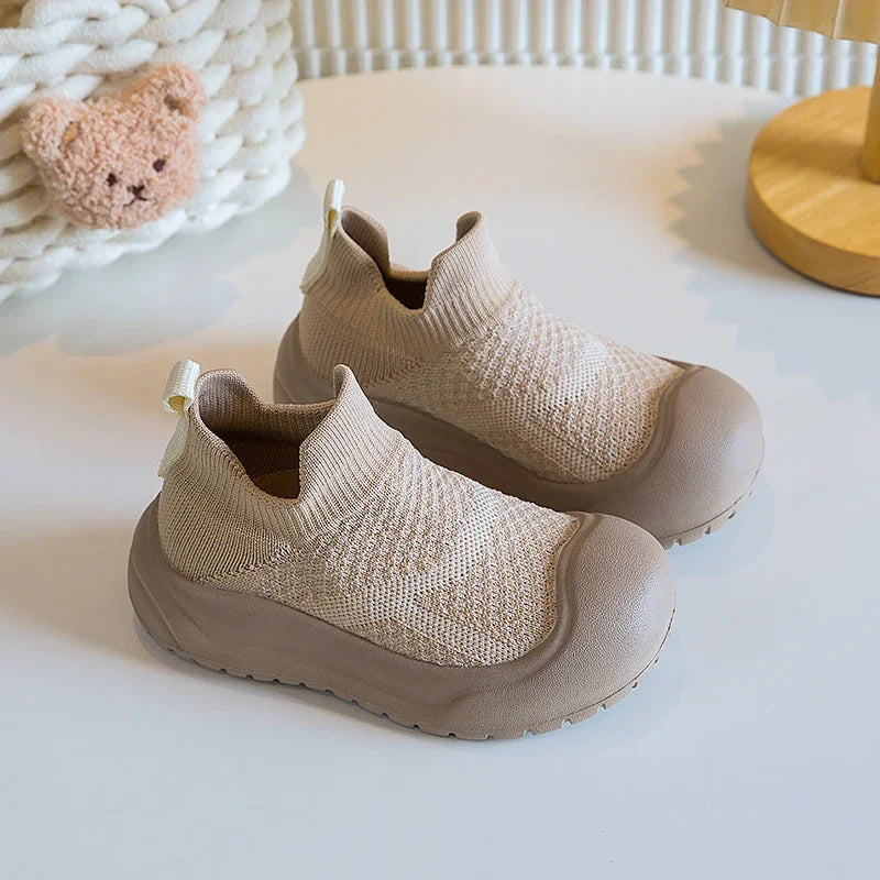 Kids Sneakers for Girls Simple Solid Color Children Tennis Shoes Soft Bottom School Versatile Boys Causal Fashion Sports Shoes