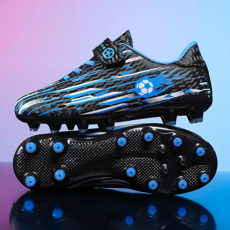 New Kids Professional Soccer Shoes TF Indoor Men Football Field Boots Original Football Shoes Society Cleats Grass Training Fast