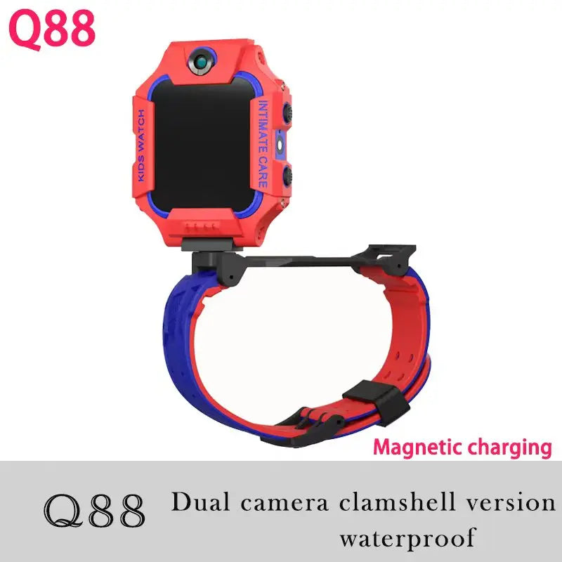 2025 Kids Smart Watch Waterproof SOS Antil-Lost Phone Watch SIM Card Location Tracker Child Smartwatch Kids Gift For IOS Android