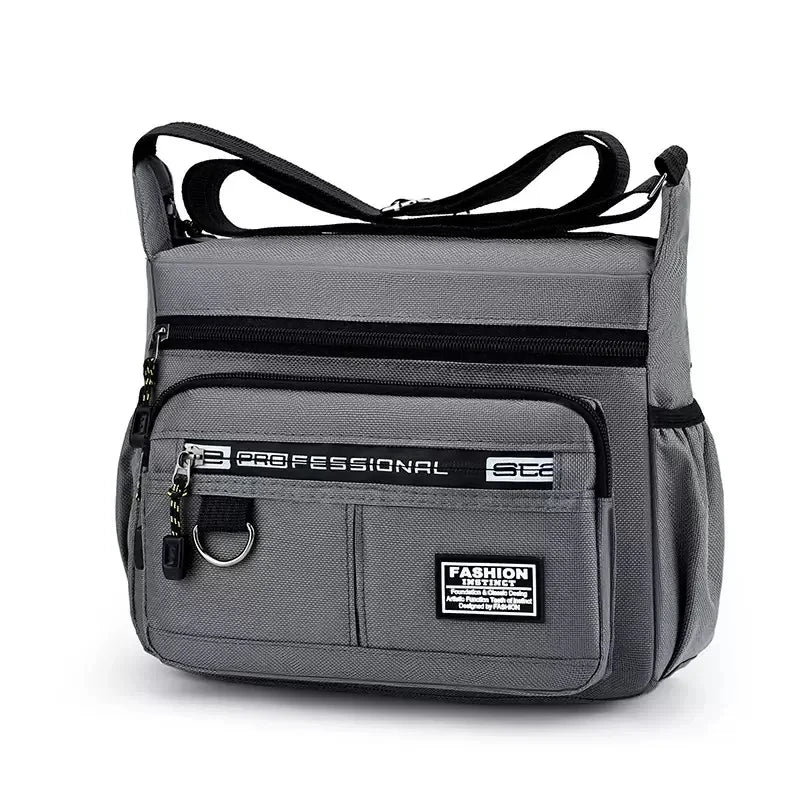 2026 Men's Messenger Bag Crossbody Shoulder Bags Men Small Sling Pack For Work Business Waterproof Oxford Packs Satchel Purse