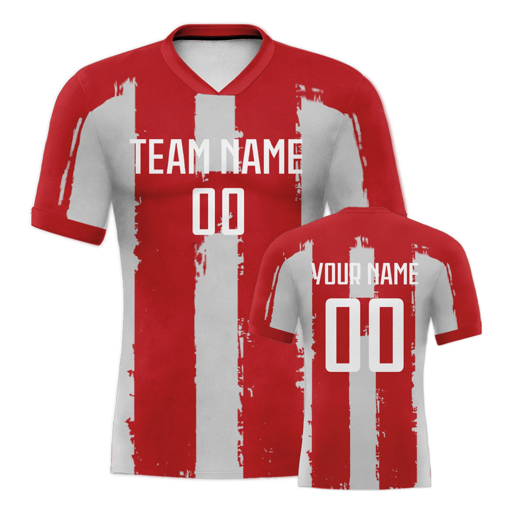 Custom Team Soccer Jersey for Adult Kids Personalized Football Shirt with Name Number Soccer Lover Sportswear