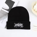 Men's Personalized Street Hip Hop Embroidered Knitted Hat