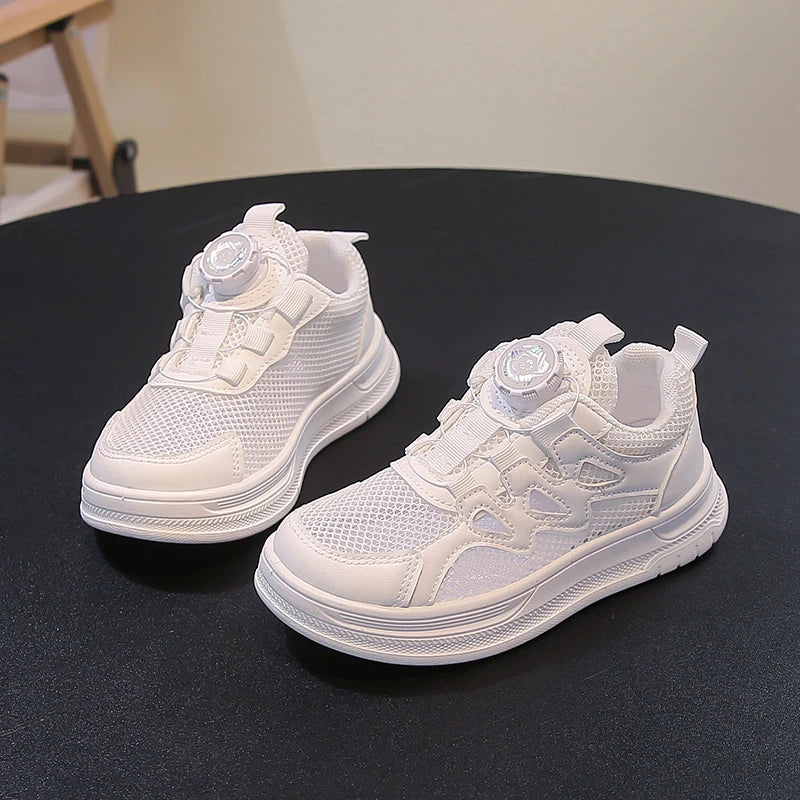 Kids Sports Sandals Soild Color Versatile Children Tennis Shoes Soft Bottom Non-slip 2026 Summer New Boys Girls Casual Shoes