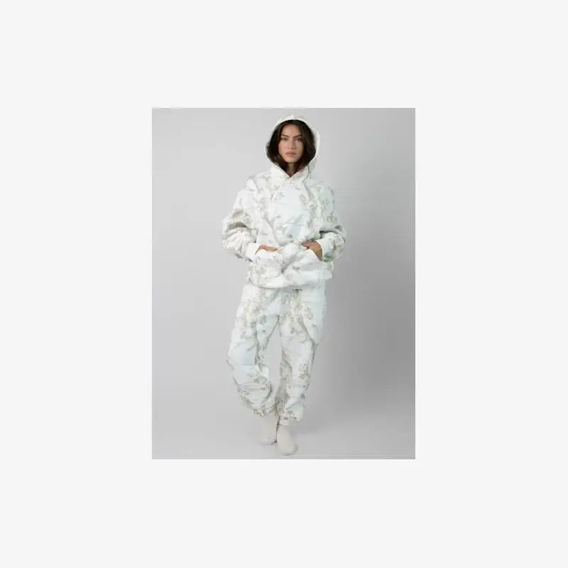 2024 Cross-Border 3D Digital Printing Hoodie Unisex Abstract American Pattern Casual Loose Fit Long Sleeve Polyester Sweatshirt