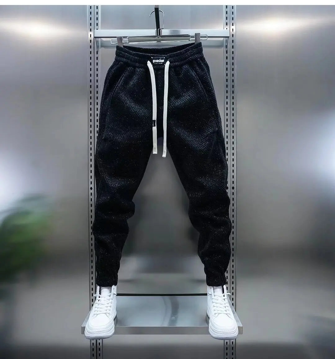 Trousers Man Pants for Men Men's Sweatpants Y2k Clothes Big Size Sport Gym Sports Mens Clothing Winter Workout Pants Baggy Wide