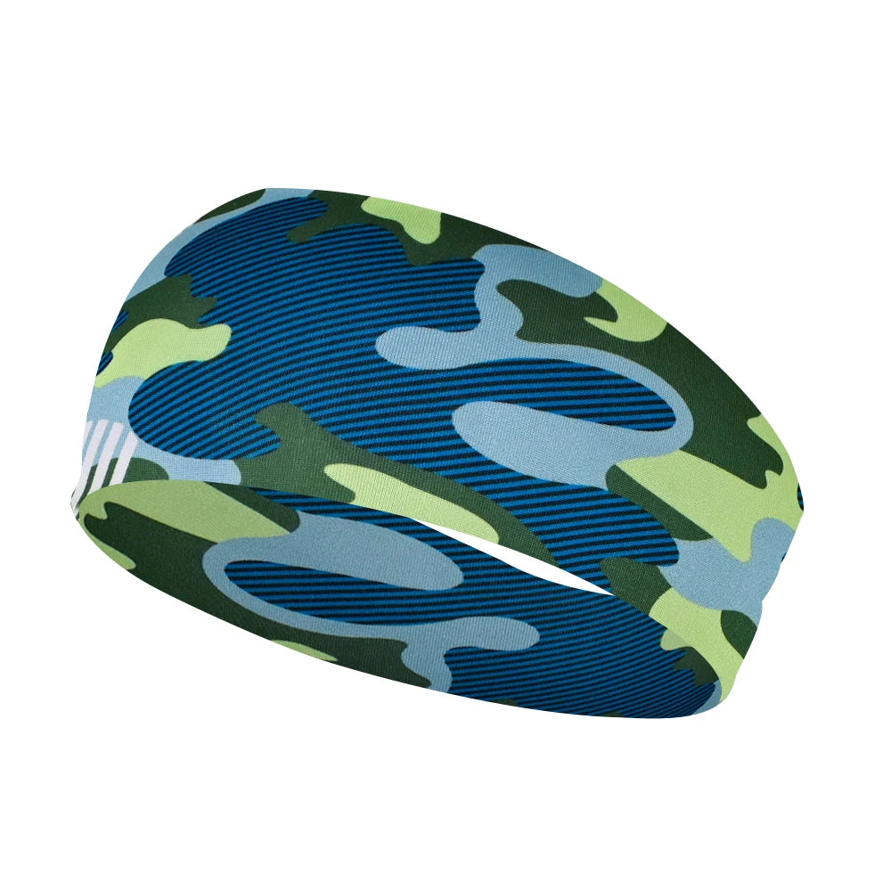 Boys Sports Non Slip Athletic Sweatband Football Headband Elastic Sweat Absorbing Hairband For Kids Basketball Soccer Baseball