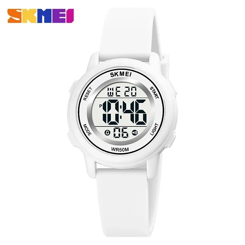 SKMEI Waterproof Alarm Kids Watches montre enfant Boys Girls Sport Kids Watch Colorful Led Children Digital Wristwatches 1721