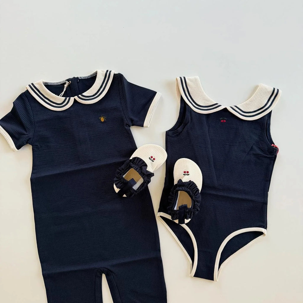 Children's Clothing Cute Girls Swimsuit for Kids Swimwear Printed Cherry Beach Wear Bather Suit Baby Bikinis Sets Sea Side