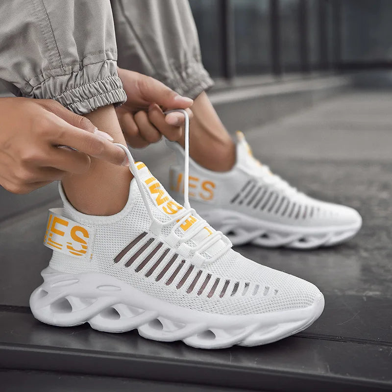 Running Shoes for Men Breathable Sneakers Comfort Soft-Sole Tenis Basketball Shoes Fashion Light Men Sport Shoes Tenis Masculino