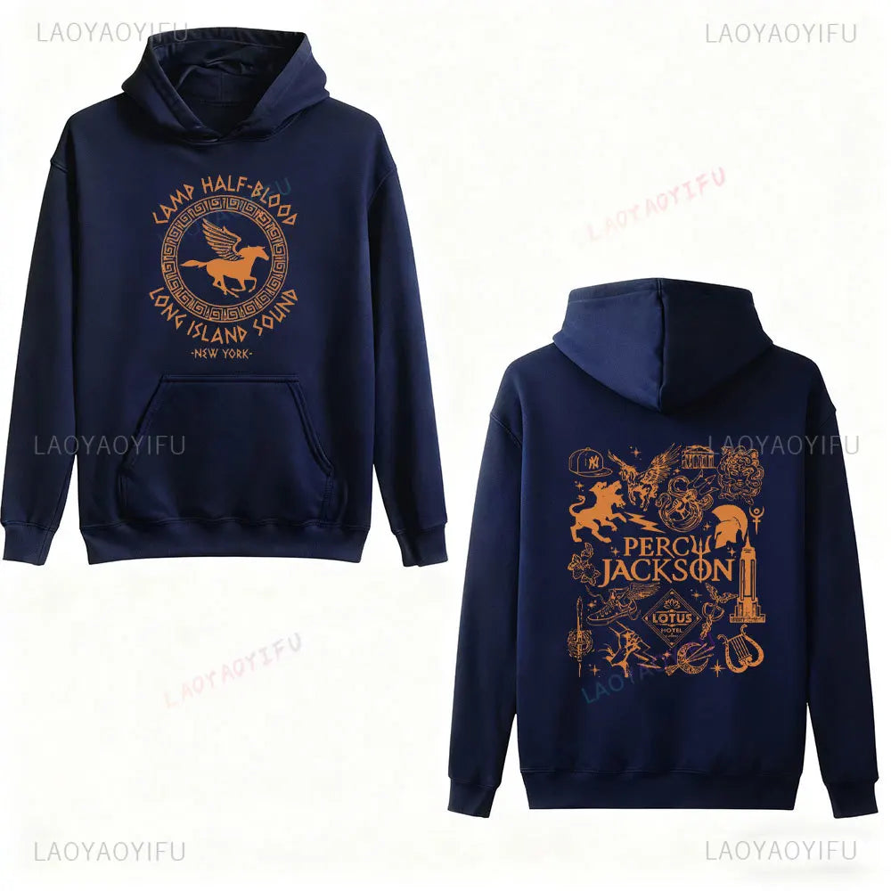 Unisex Camp Halfblood Sweatshirt Camp Half Blood Hoodie Camp Half Blood Chronicles Branches Sweater Percy Jackson Sweatshirt