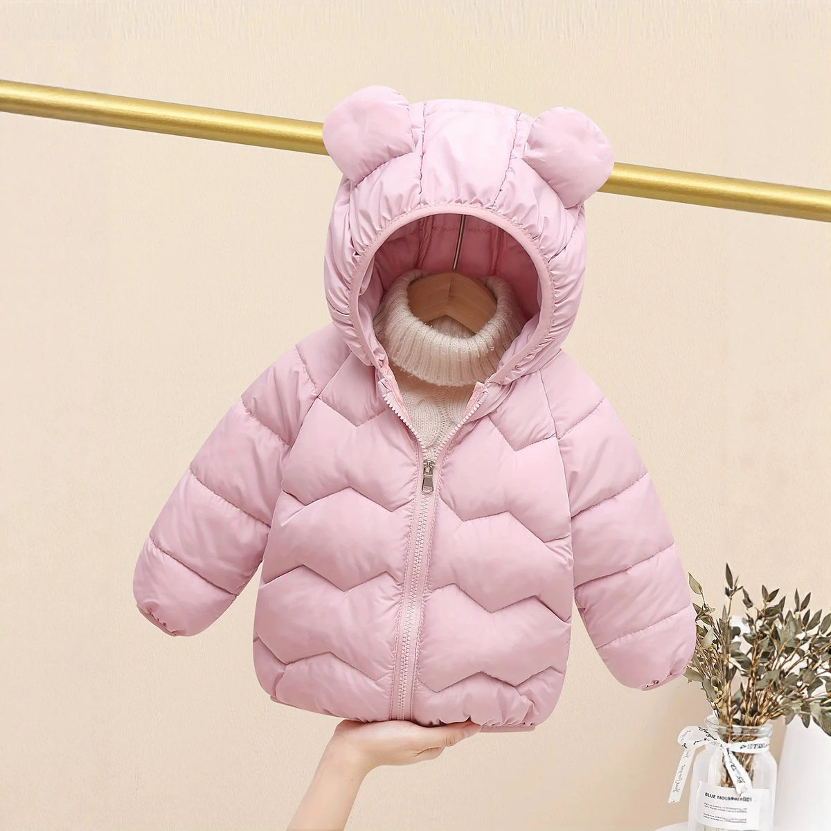 Children's Coat Baby Cartoon Jacket Boys Hooded Clothing Girls Warm Winter Clothes Toddler Kids Outerwear